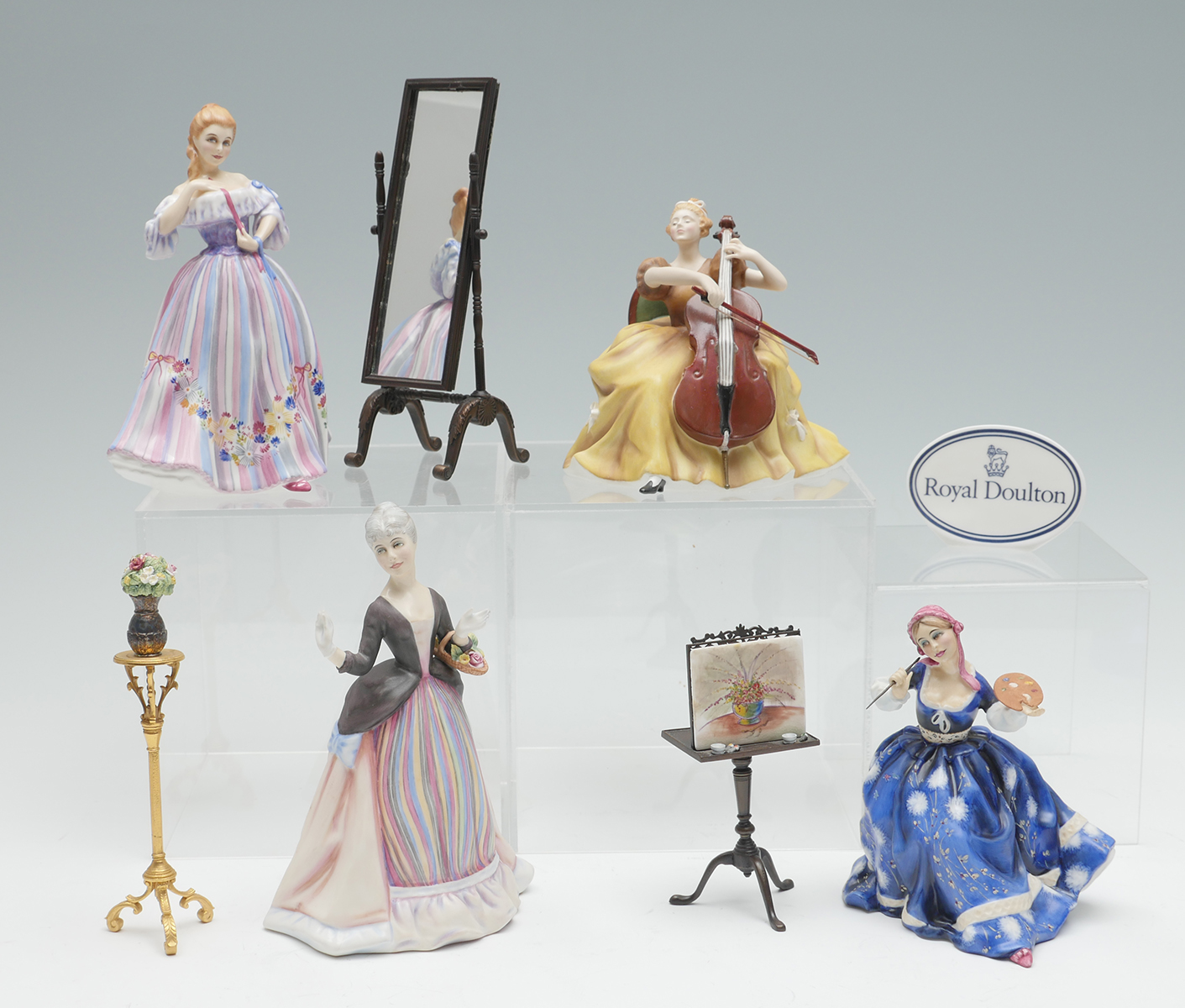 3 PC ROYAL DOULTON GENTLE ARTS