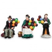 (3 PC) ROYAL DOULTON PORCELAIN