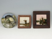 3 PC. ROZENBURG, 2 PLAQUES, &