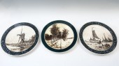 3 PC. ROZENBURG POTTERY CHARGE