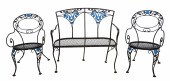 (3) pc Salterini style ebonize