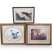 (3 PC) SET OF LOUIS ICART OFFS