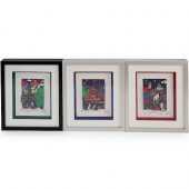 (3 PC) SIGNED THREE DIMENSIONA