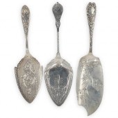 (3 PC) STERLING SERVER LOTDESC