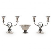 (3 PC) STERLING SILVER DURHAM
