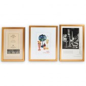 (3 PC) STEUBEN GLASS ART GROUP