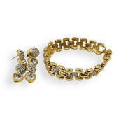 (3 PC) SWAROVSKI COSTUME JEWEL