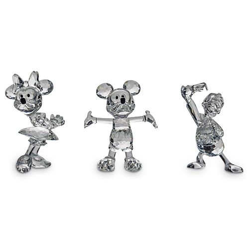 (3 PC) SWAROVSKI CRYSTAL DISNEY