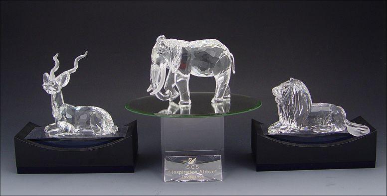 3 PC SWAROVSKI CRYSTAL