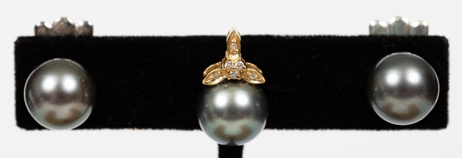 3 PC, TAHITIAN BLACK PEARL
