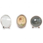 (3 PC) VICTORIAN STERLING SILV
