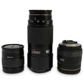 (3 PC) VINTAGE CAMERA LENS COL