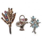(3 PC) VINTAGE DESIGNER STERLI