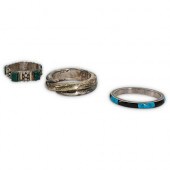 (3 PC) VINTAGE MEXICAN STERLIN