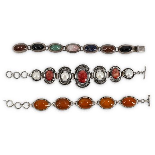 (3 PC) VINTAGE STERLING AND