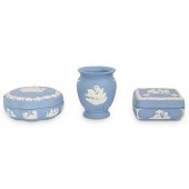 (3 PC) WEDGWOOD PORCELAIN GROU