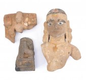 3 PCS ANCIENT INDIAN SCULPTURE