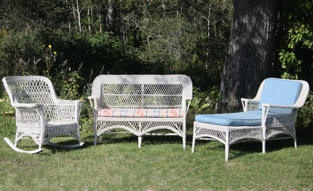 (3) PCS BAR HARBOR WICKER - Bar