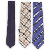 (3 PCS) BURBERRY SILK NECKTIE