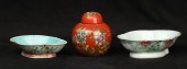 (3) Pcs Chinese porcelain, c/o