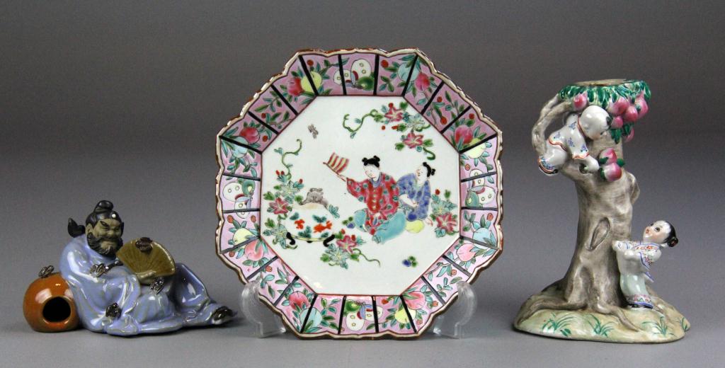 (3) Pcs. Chinese Porcelain Items
