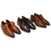 (3 PCS) DESIGNER EUROPEAN LEAT