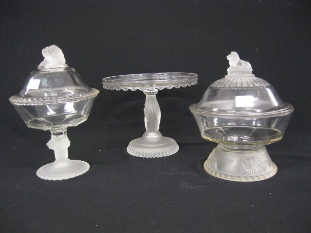 3 pcs. Early American Pattern