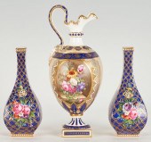 3 PCS. ENGLISH PORCELAIN, INCL