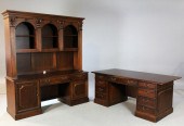 (3) Pcs. Hooker Desk Credenza