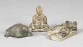 3 Pcs. Inuit Art L to R: Seal