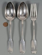 3 PCS LAMOTHE NEW ORLEANS SILV