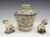 3 PCS OF CIZHOU WAREThree Piec