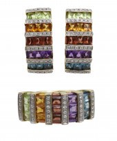 3 PCS. OF SEMI-PRECIOUS STONE