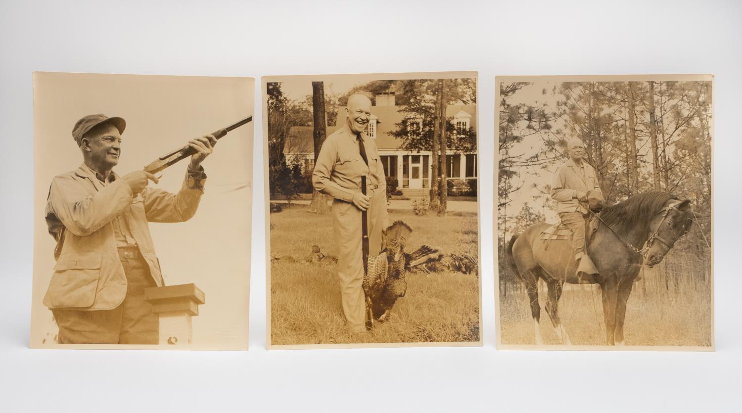 3 PCS, PHOTOS OF PRESIDENT