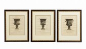 3 PCS, PIRANESI CLASSICAL ENGR