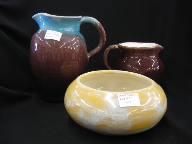 3 pcs. Pisgah Forest Art Pottery