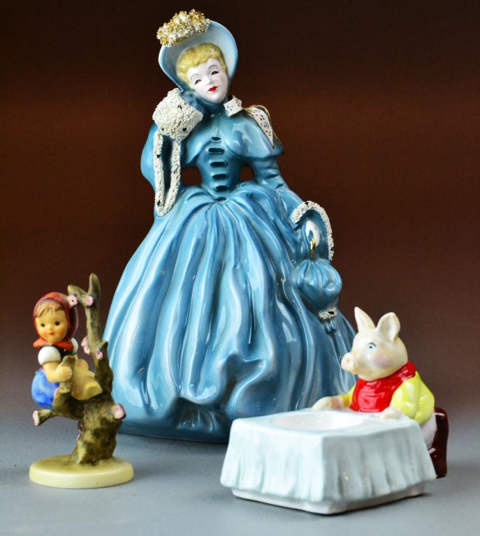 (3) Pcs. Porcelain Including