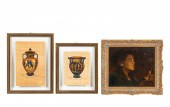 3 PCS, PORTRAIT OF MUSICIAN &