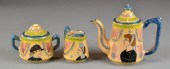 (3) Pcs. Quimper ware Tea setP