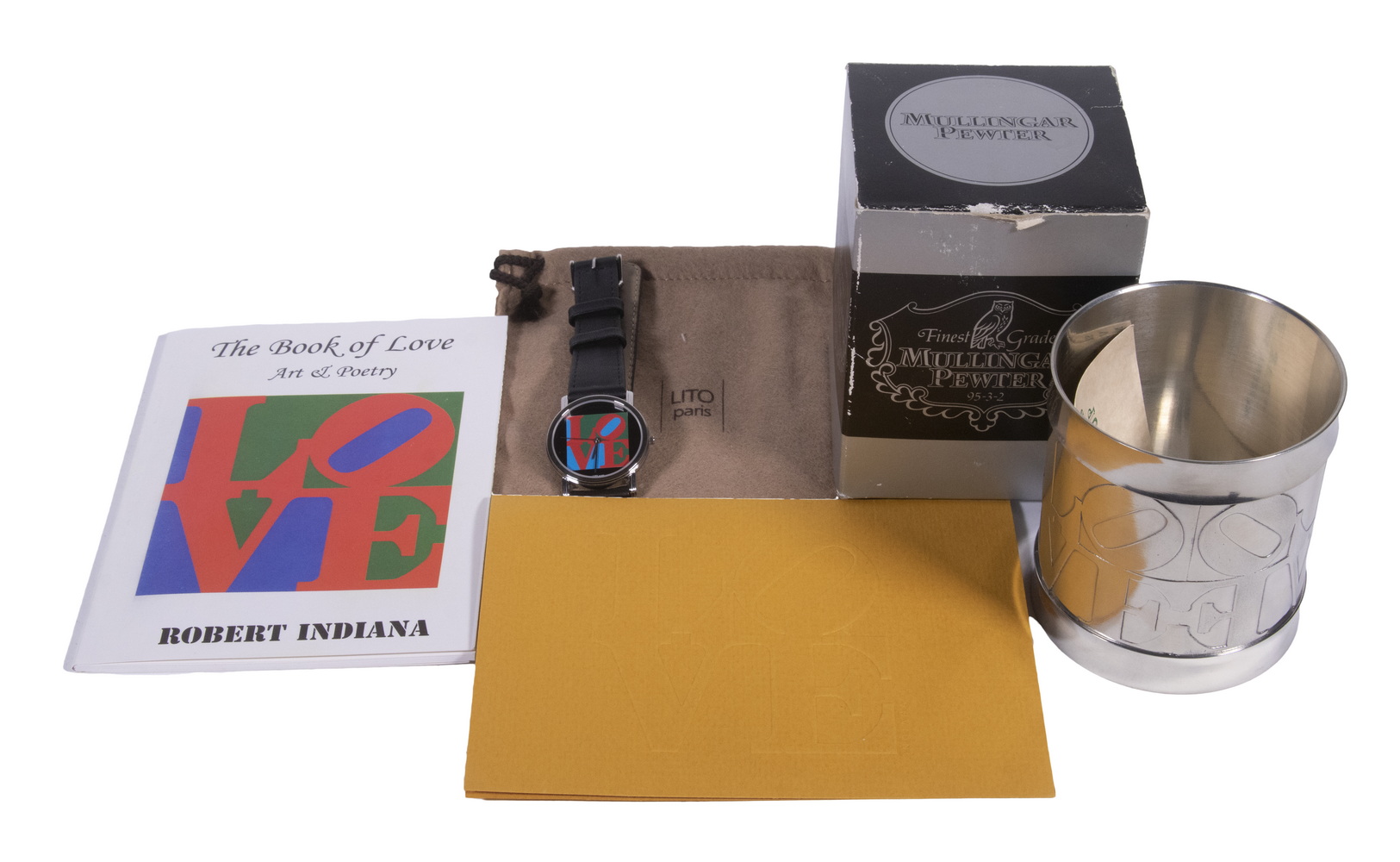 (3 PCS) ROBERT INDIANA SWAG