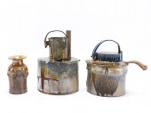 3 PCS. ROBERT WINOKUR POTTERY