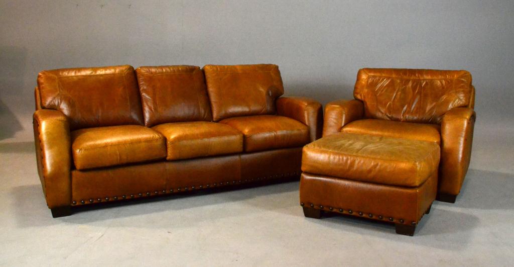 (3) Pcs. Robinson Leather