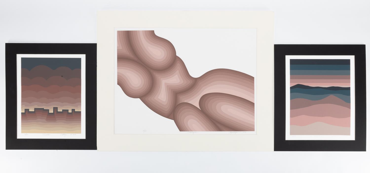 3 PCS, ROY AHLGREN ABSTRACT