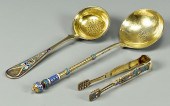 3 PCS RUSSIAN ENAMELED, PARCEL