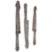 (3 PCS) SILVER PLATED GAUCHO K