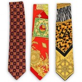 (3 PCS) VERSACE SILK PRINTED N