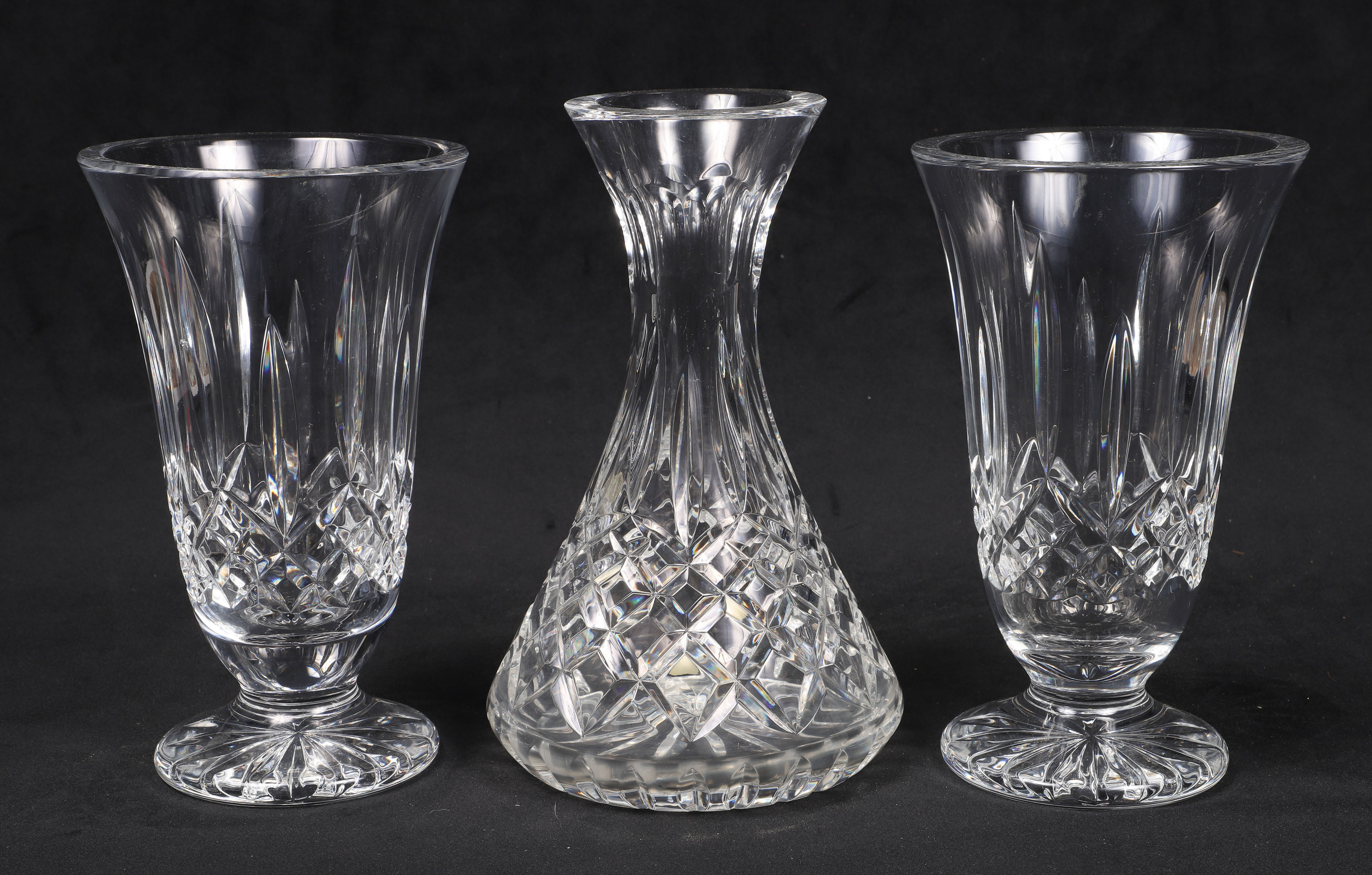 (3) Pcs Waterford crystal,