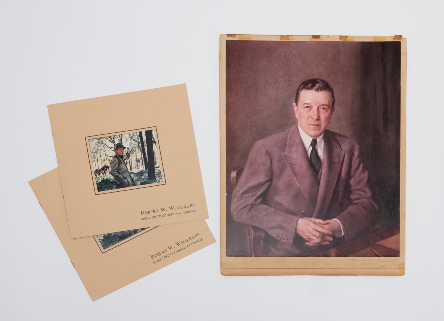3 PCS, WOODRUFF EPHEMERA,