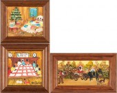 3 PETI CLEMENTS ACRYLIC FOLK A