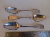 3 PHILA. COIN SILVER SPOONSLot